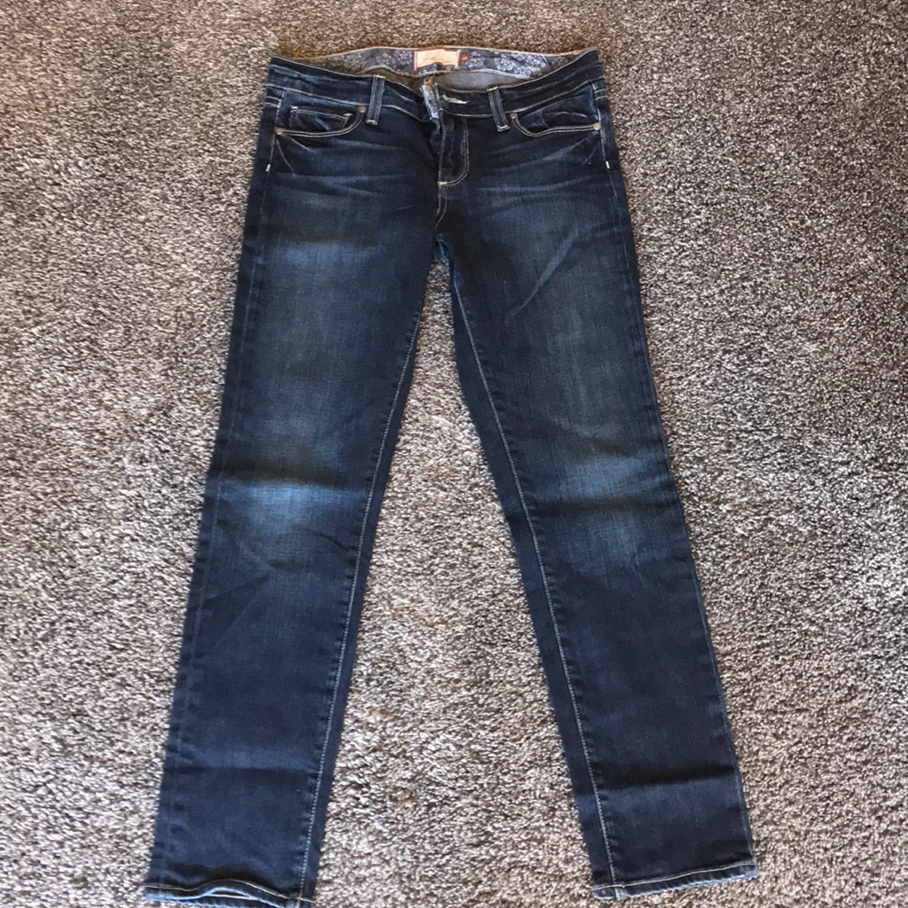Paige Blue Denim Jeans